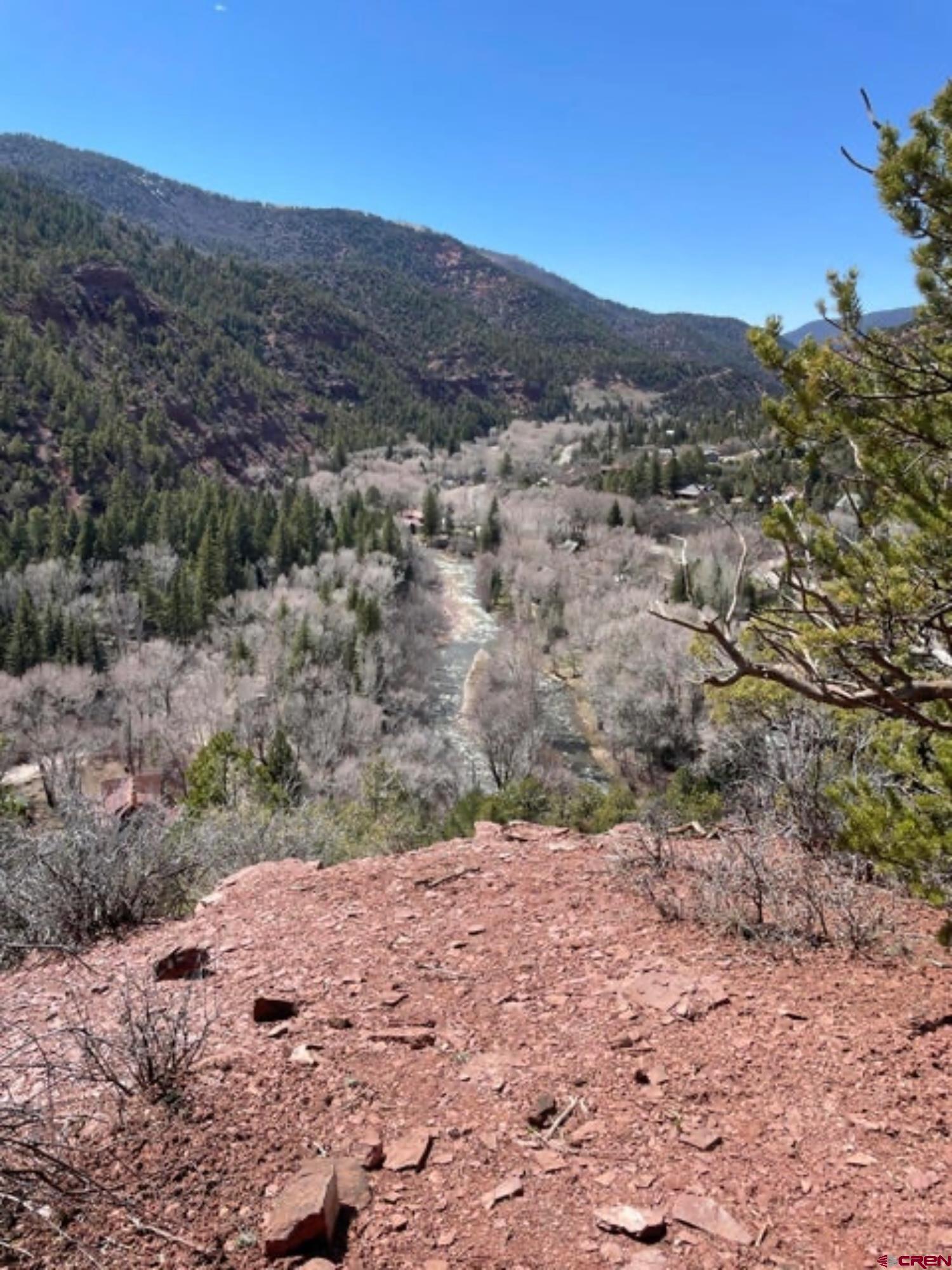 Lot 10-fall Cre 57t Fall Creek Road Placerville, CO 81430 - Photo 6 of 21 a view of a dry yard with mountains in the background