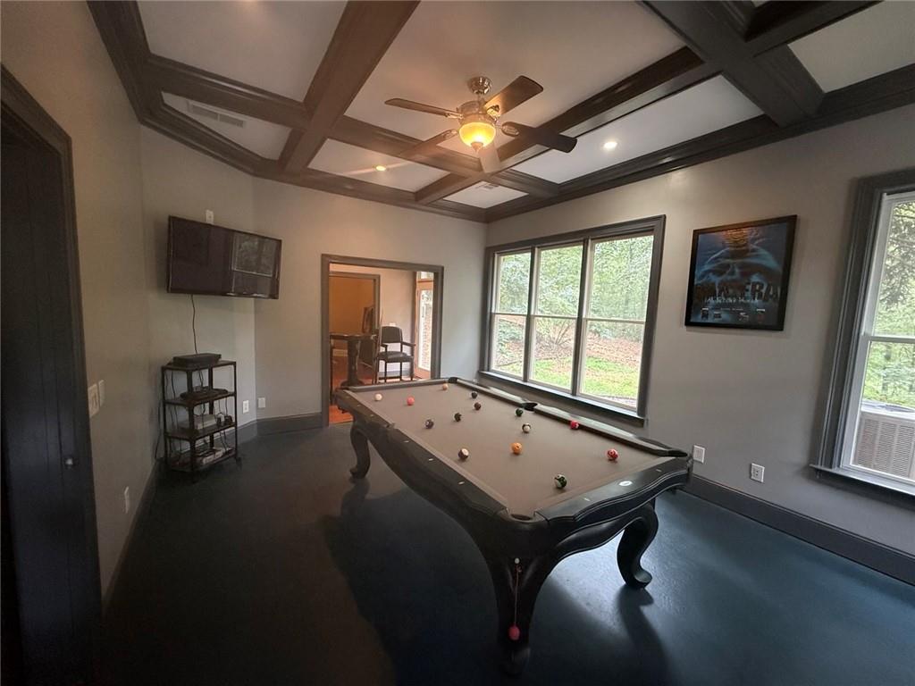 8350 Jacobs Ridge Lane Cumming, GA 30028 - Photo 46 of 68 a room with pool table and windows