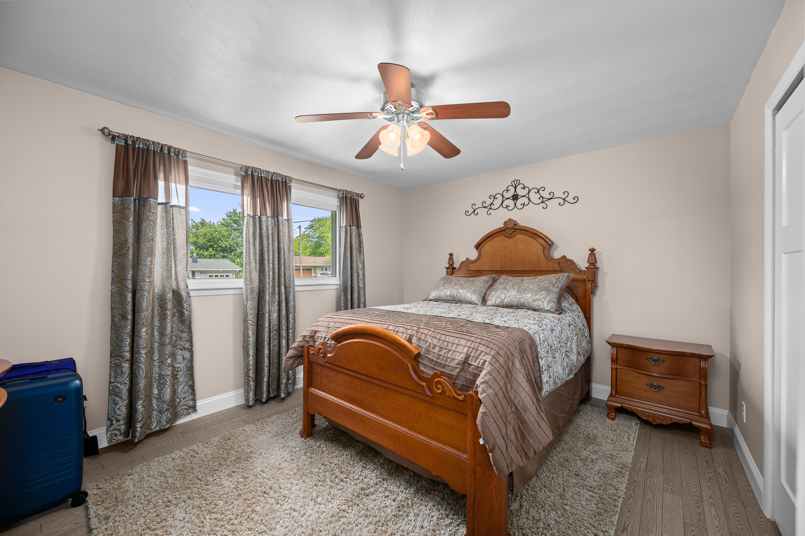 506 Bush Street Reynolds, IL 61279 - Photo 16 of 37 a bedroom with a bed and a window