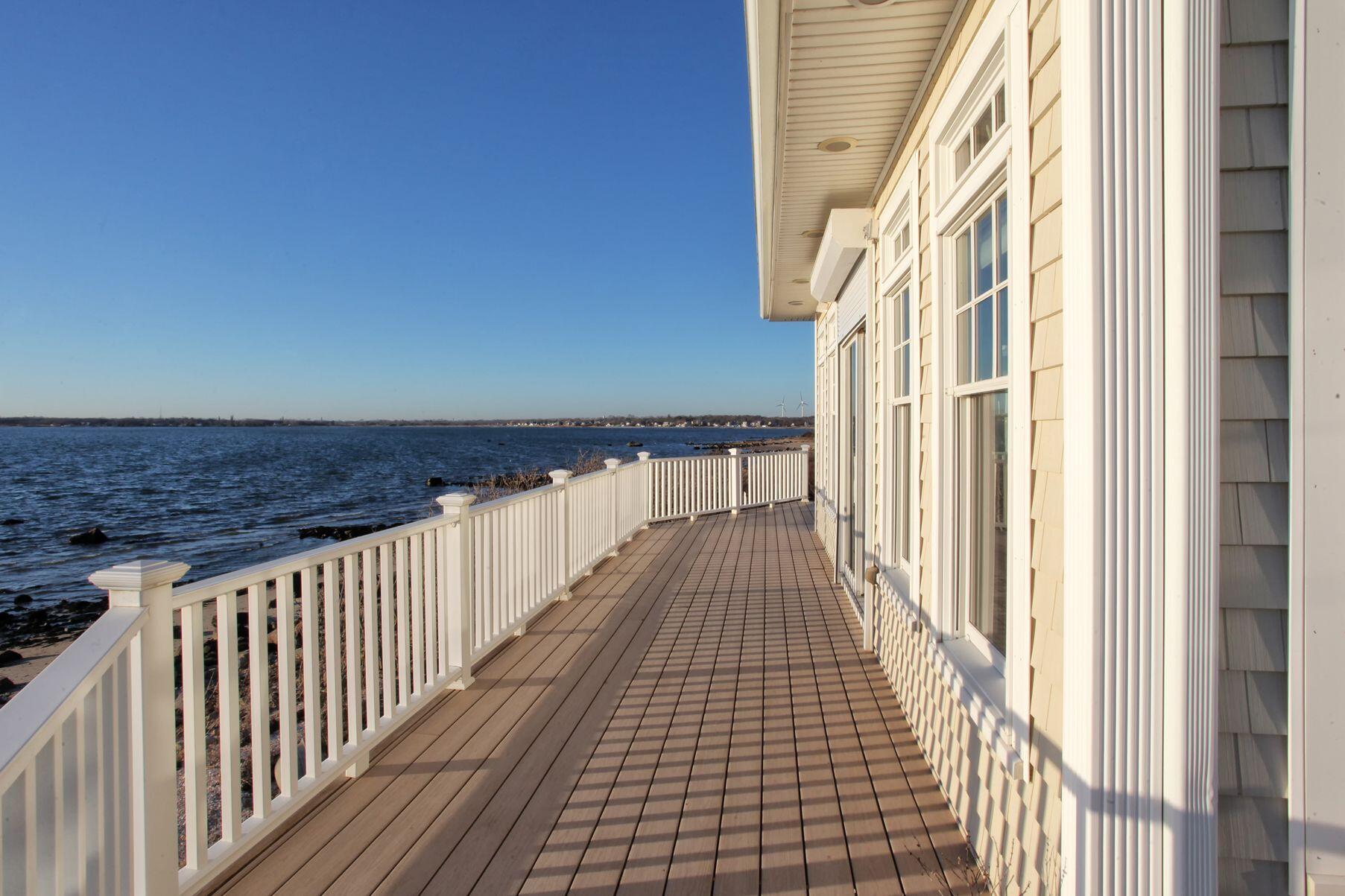 1 Calumet Road Fairhaven, MA 02719 - Photo 4 of 30 a view of balcony with wooden floor
