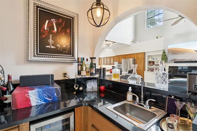 a bedroom with furniture and a wooden floor