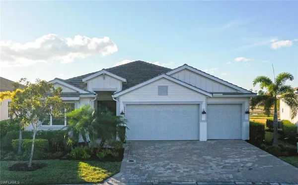 front view of house with a yard