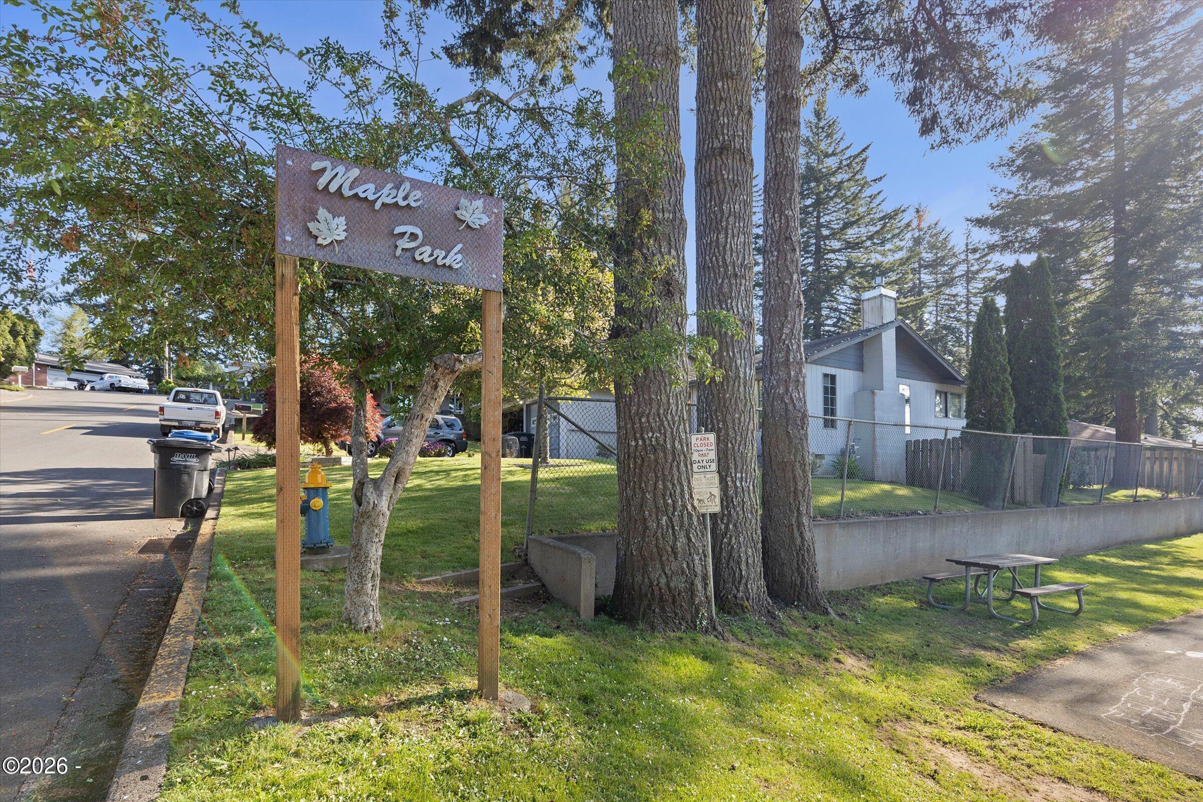 1318 Southeast Maple Street Toledo, OR 97391 - Photo 53 of 54 Maple Street City Park located on Maple Street Cul-de-Sac