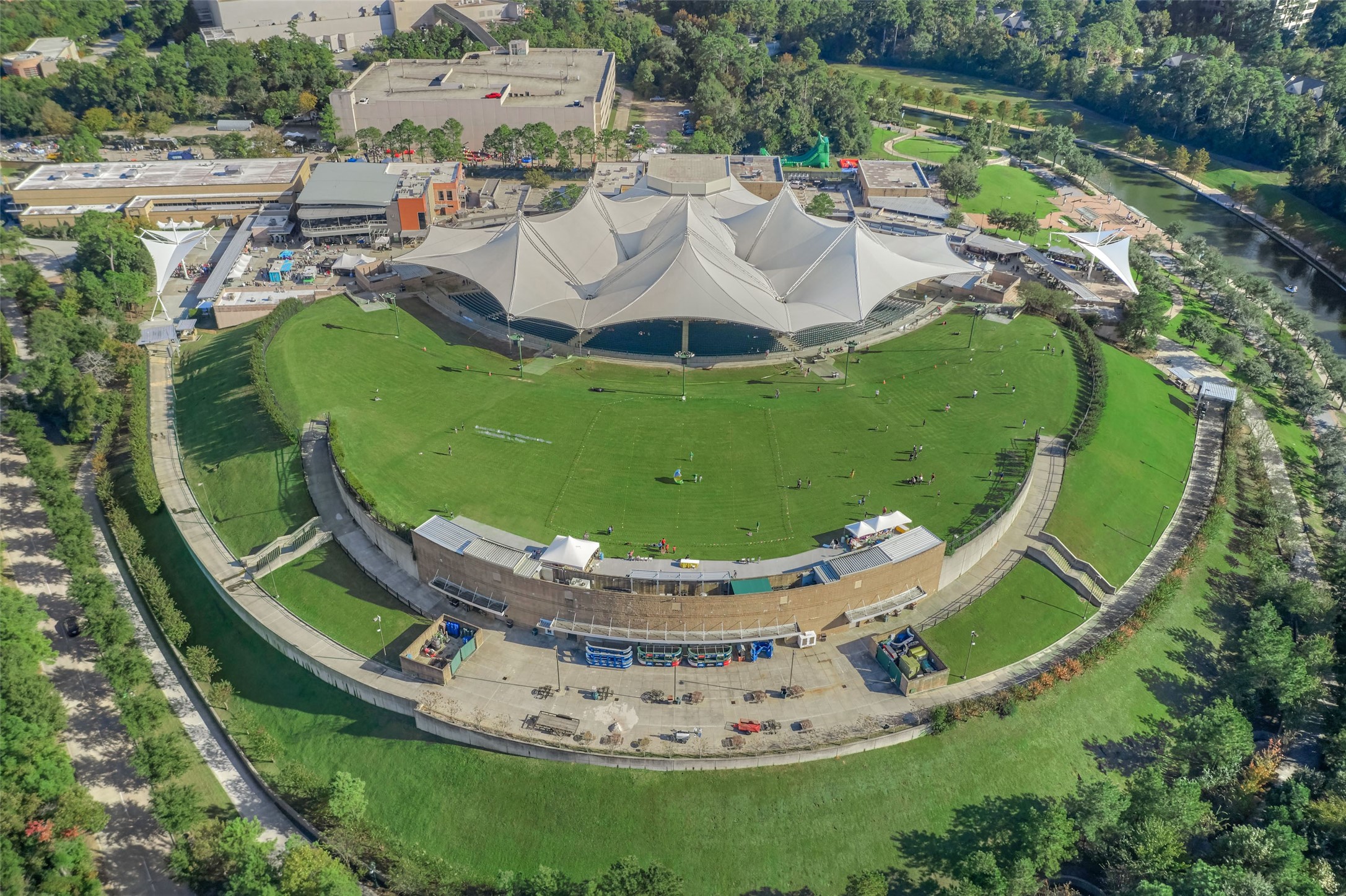 3 Dorset Square Spring, TX 77381 - Photo 49 of 50 Cynthia Woods Mitchell Pavilion sometimes called The Woodlands Pavilion or simply The Pavilion, is a concert amphitheater. It caters to both the performing arts and contemporary artists and is also available for rental.