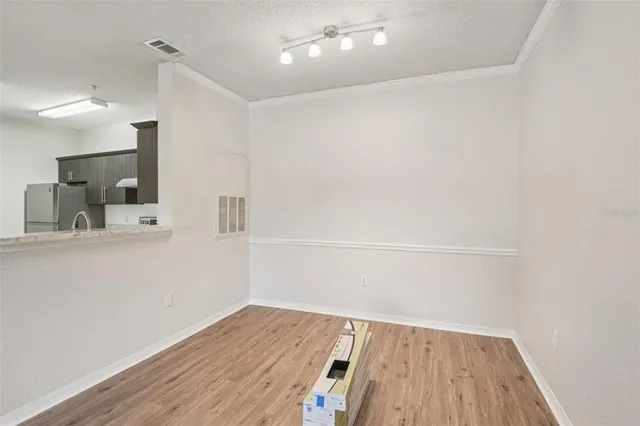 wooden floor in an empty room