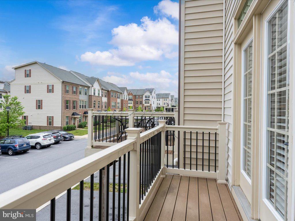 7822 Patterson Way Hanover, MD 21076 - Photo 12 of 35 Deck is off of the Living Room!