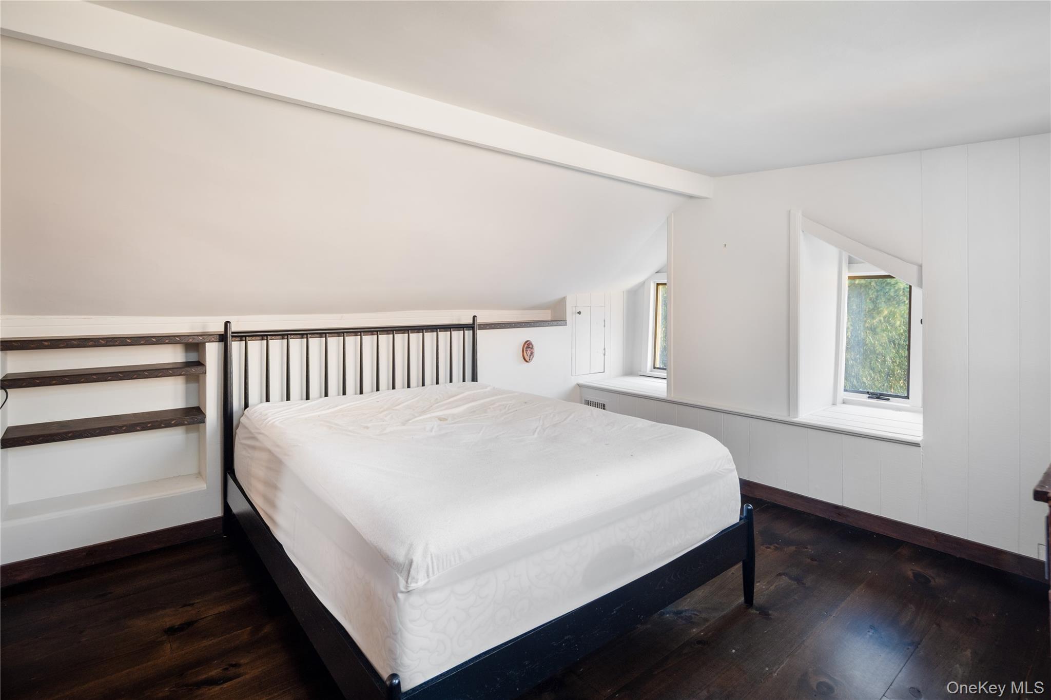 689 South Mountain Road New City, NY 10956 - Photo 13 of 28 a large white bed in a white room