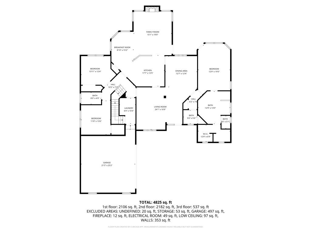 14 Isabella Court Cartersville, GA 30121 - Photo 32 of 33 a picture of floor plan