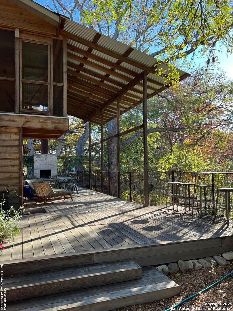 412 Lebouf Road Utopia, TX 78884 - Photo 17 of 42 a view of outdoor space and patio