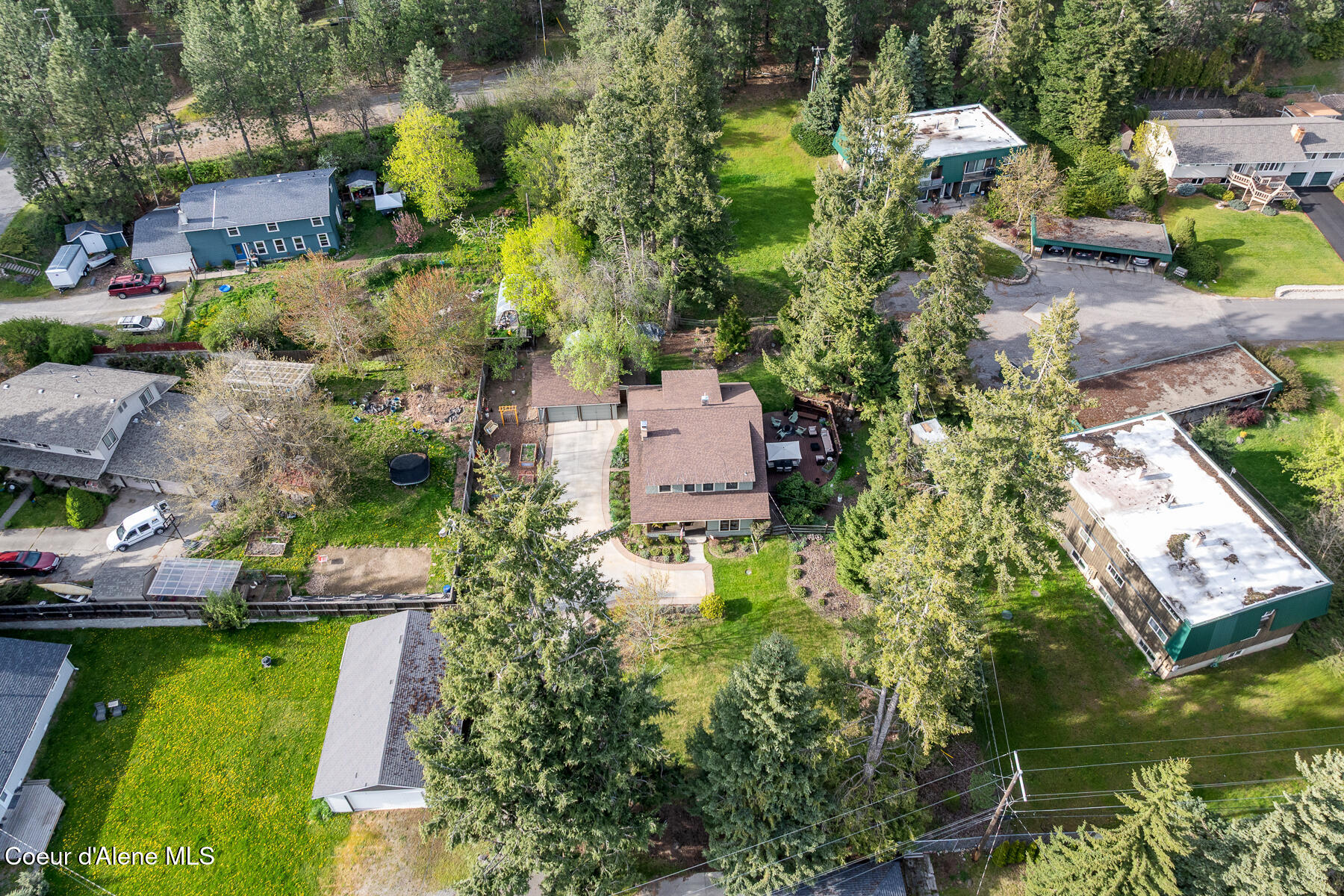1040 North 23rd Street Coeur D'Alene, ID 83814 - Photo 50 of 58 Aerial_1040N23rdSt-2