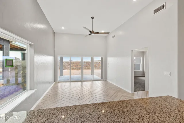 a view interior of a house and wooden floor
