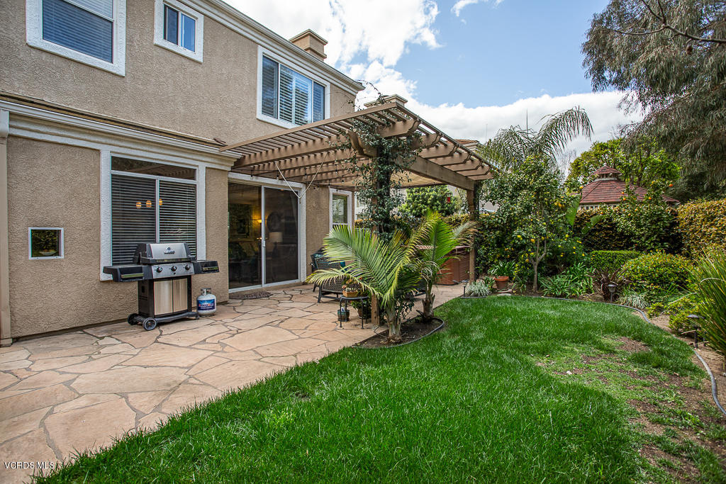 11249 Shadyridge Road Moorpark, CA 93021 - Photo 39 of 48 a view of a house with backyard porch and sitting area