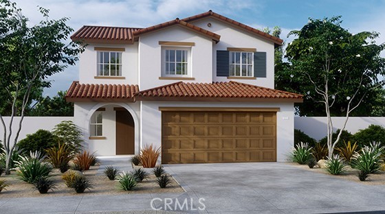 10143 Colten Ridge Adelanto, CA 92301 - Photo 1 of 1 a front view of a house with a yard and garage