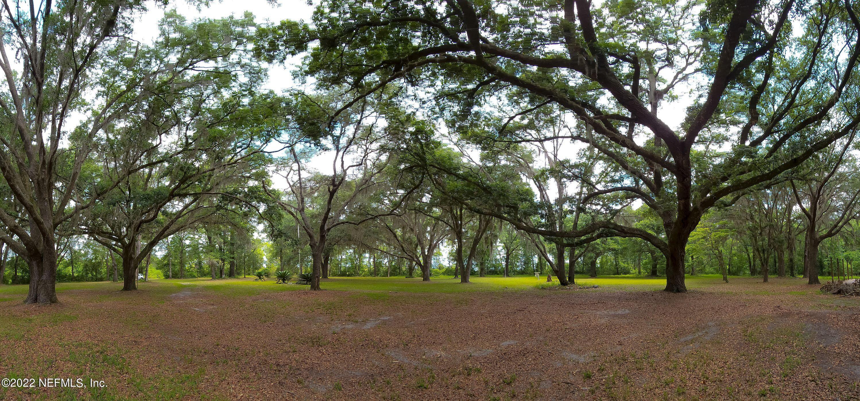3578 Hamp Hicks Road Bryceville, FL 32009 - Photo 2 of 16 a view of a house with large trees
