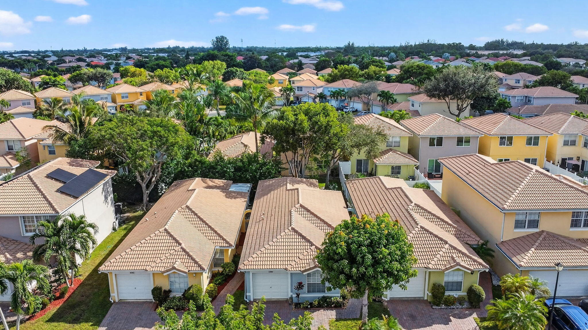 3386 Commodore Court West Palm Beach, FL 33411 - Photo 63 of 79 an aerial view of multiple house
