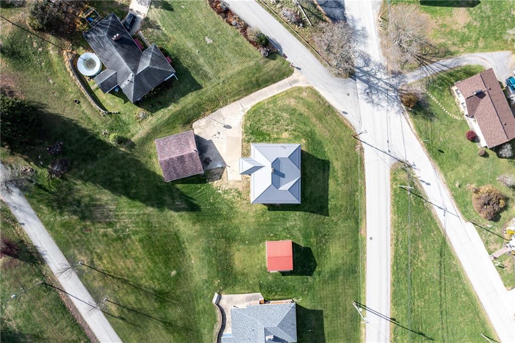 1300 Main Street Bentleyville, PA 15314 - Photo 33 of 36 an aerial view of house with yard