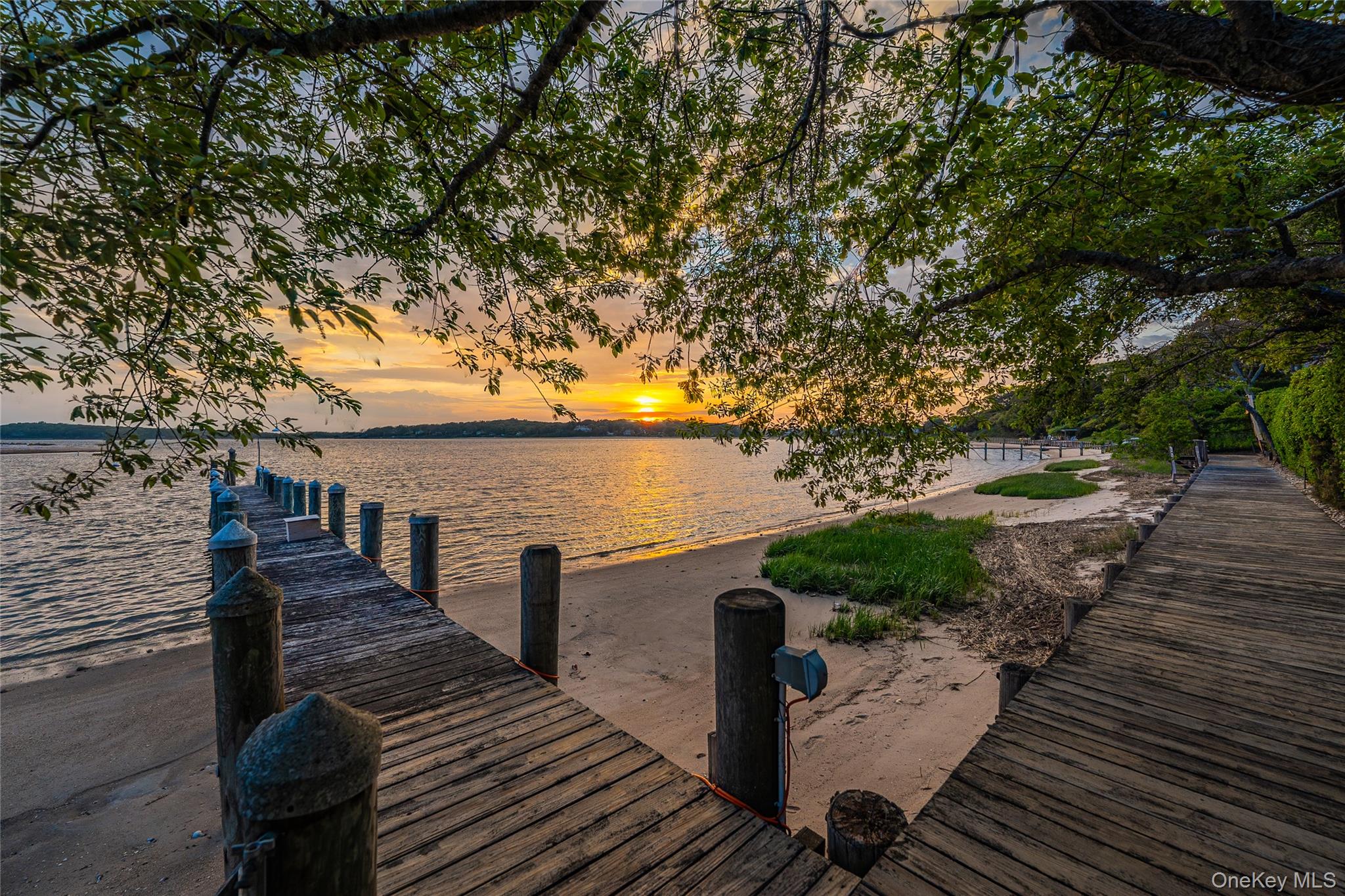 1350 West Cove Road Cutchogue, NY 11935 - Photo 10 of 49 Sunset on the Dock