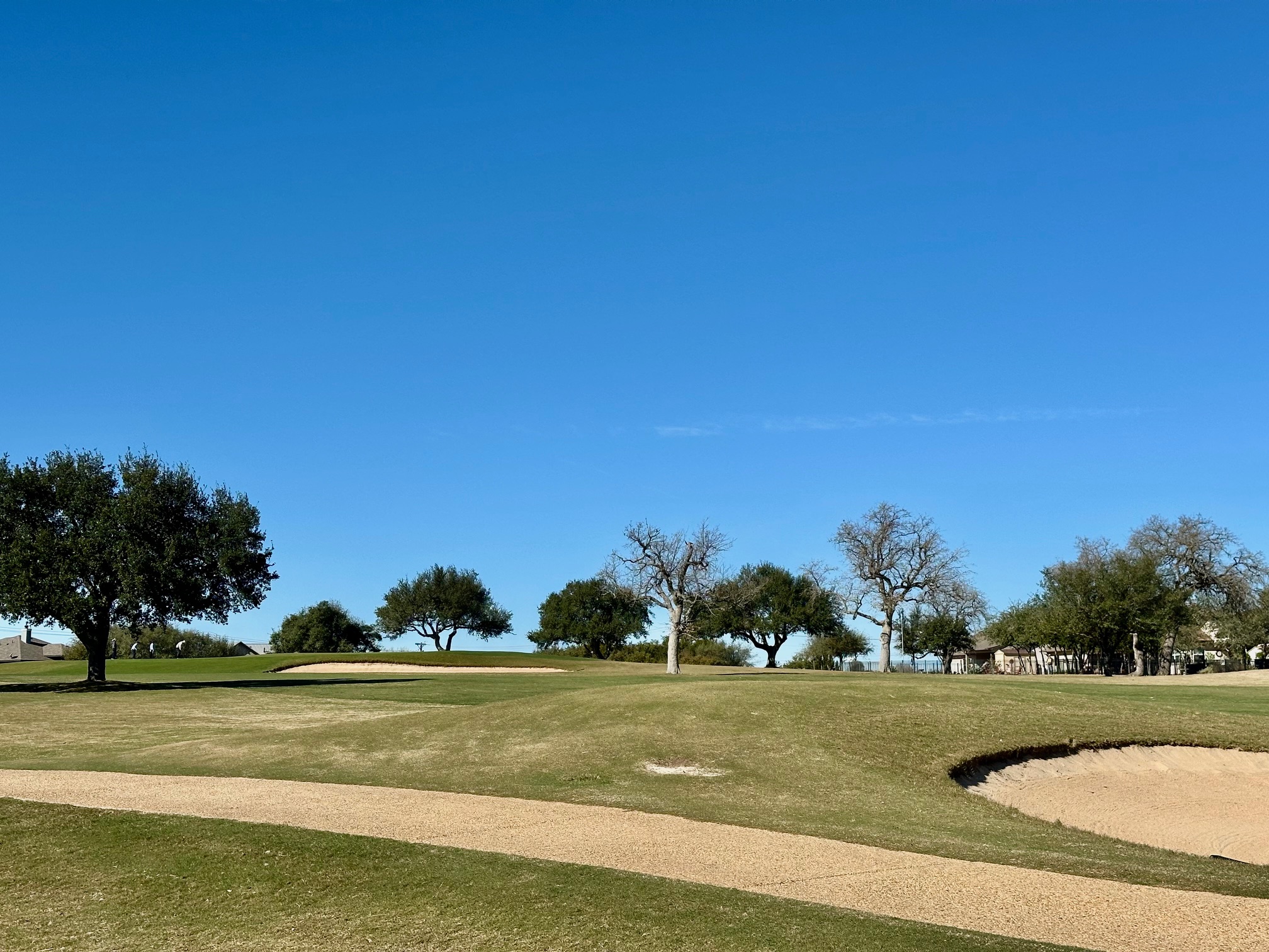 View of Golf Course from Lot.