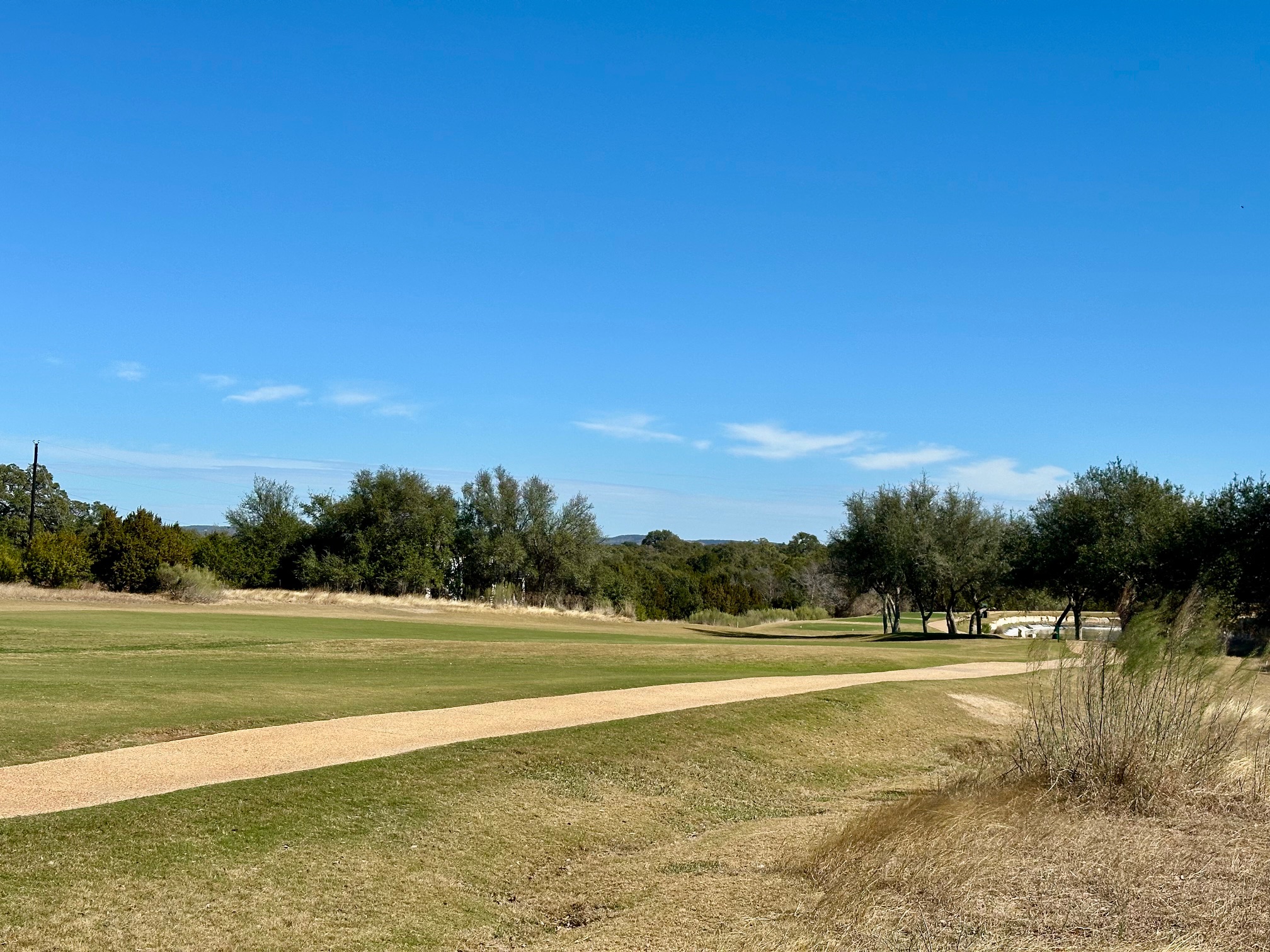 117 Warren Wallace Blanco, TX 78606 - Photo 3 of 20 View of Golf Course from Lot.
