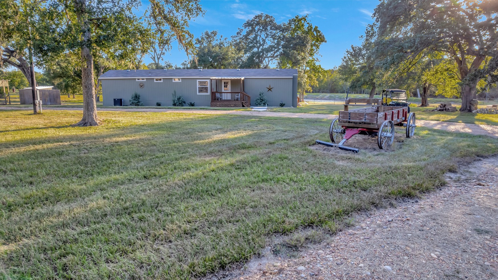 2698 County Road 284 Edna, TX 77957 - Photo 13 of 41 a view of a house with a yard