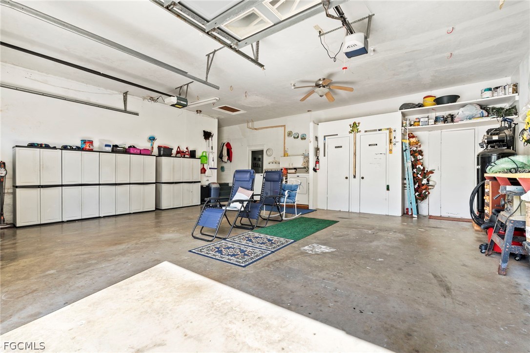 2724 3rd Street Southwest Lehigh Acres, FL 33976 - Photo 23 of 26 a view of a garage