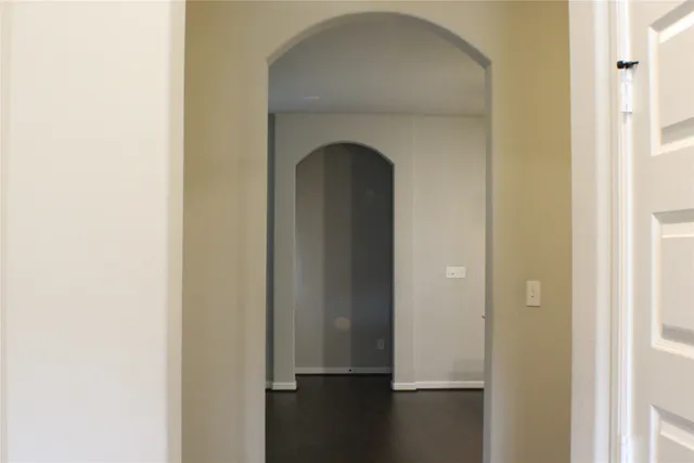 a view of front door