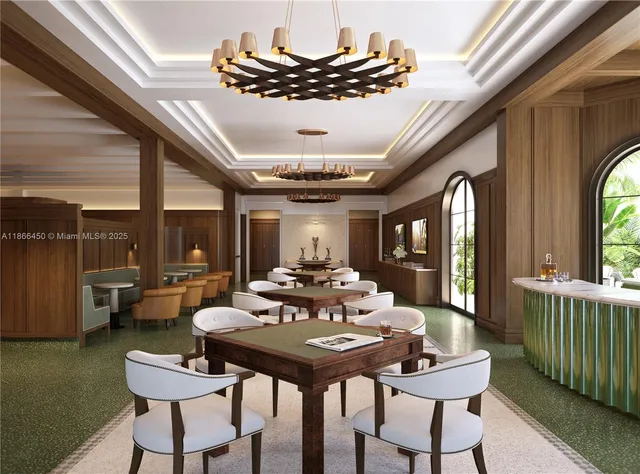 a view of a lake with a city