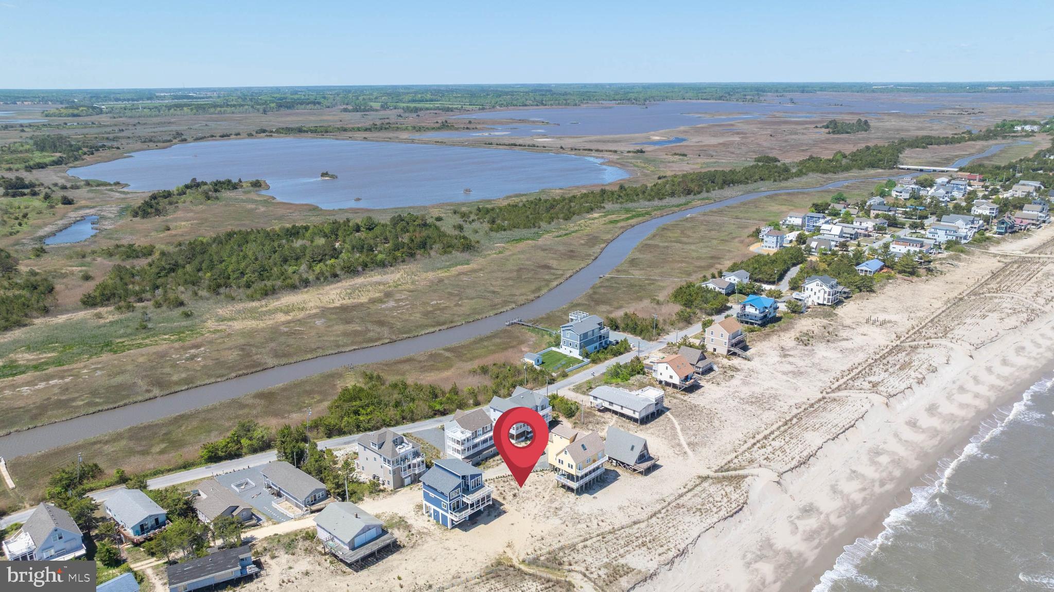 1106 Bay Front Road Milton, DE 19968 - Photo 3 of 26 an aerial view of beach and ocean
