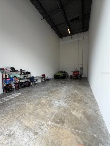 a view of car garage