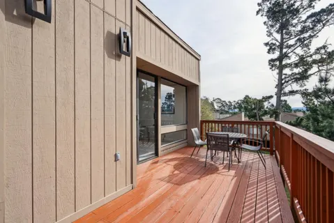 a view of balcony and deck