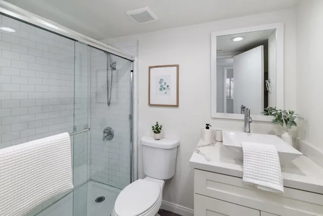 a view of a backyard of a house