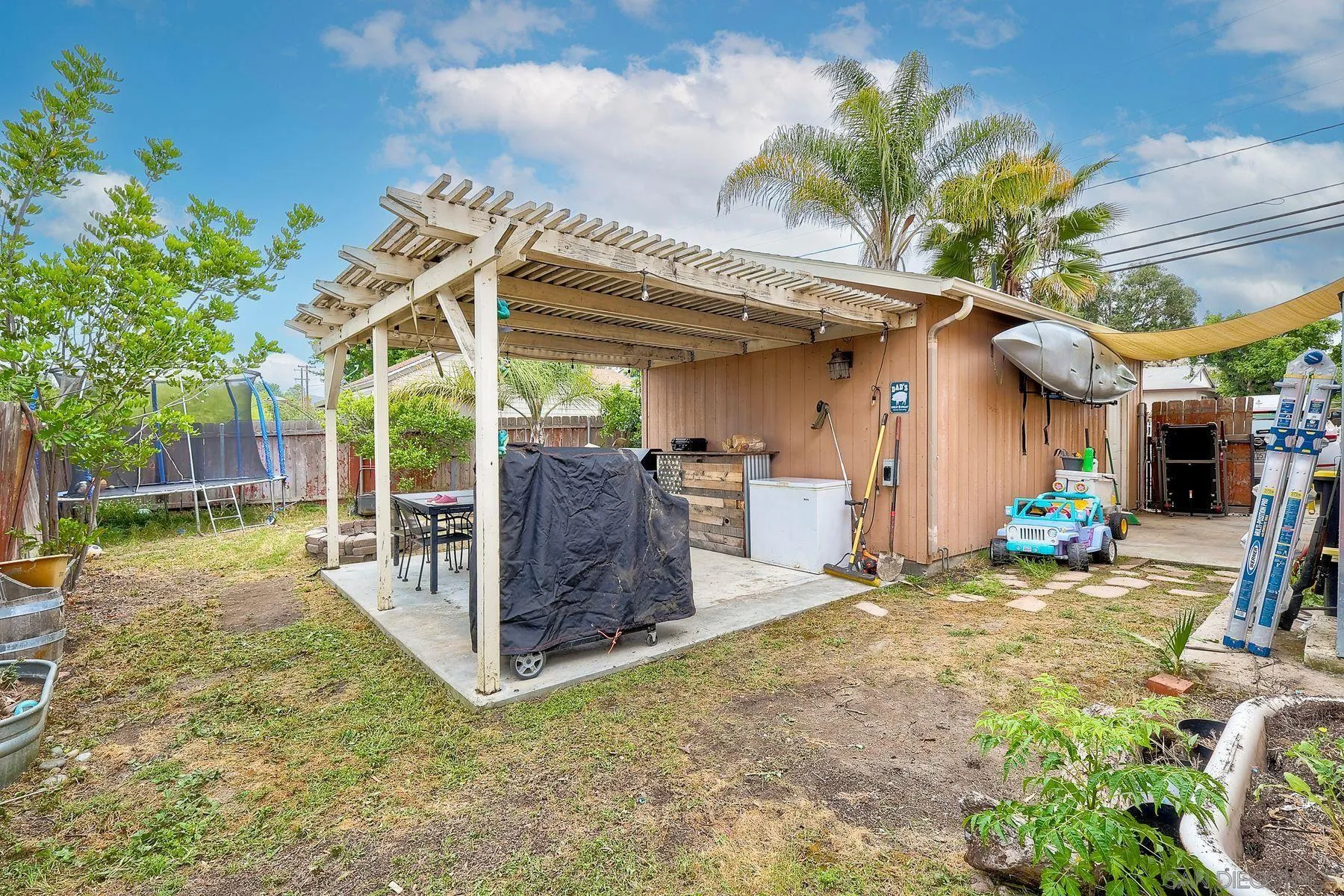 9428 Prospect Avenue Santee, CA 92071 - Photo 22 of 23 a view of a house with a patio