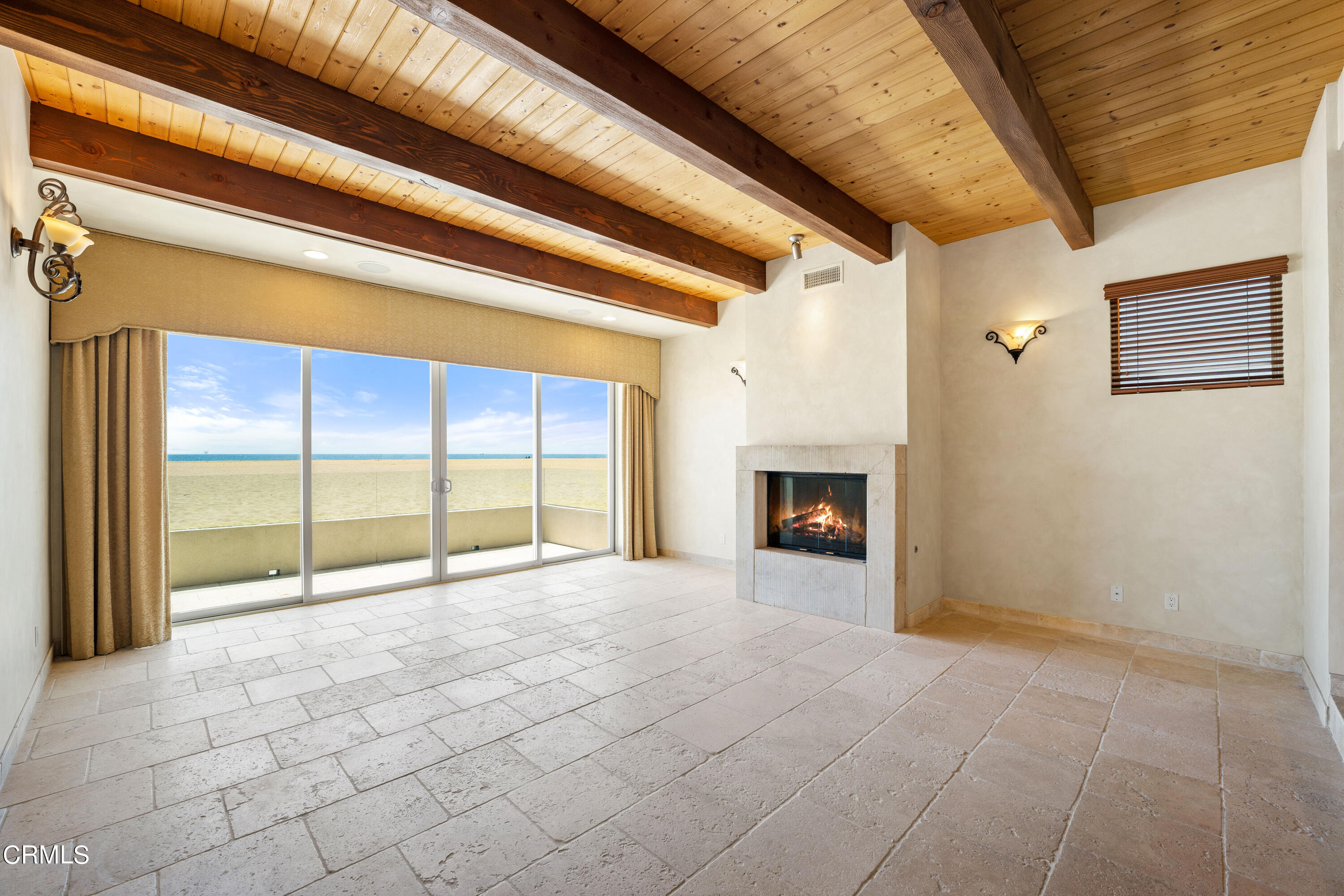 209 Ocean Drive Oxnard, CA 93035 - Photo 24 of 49 a view of an empty room with a fireplace