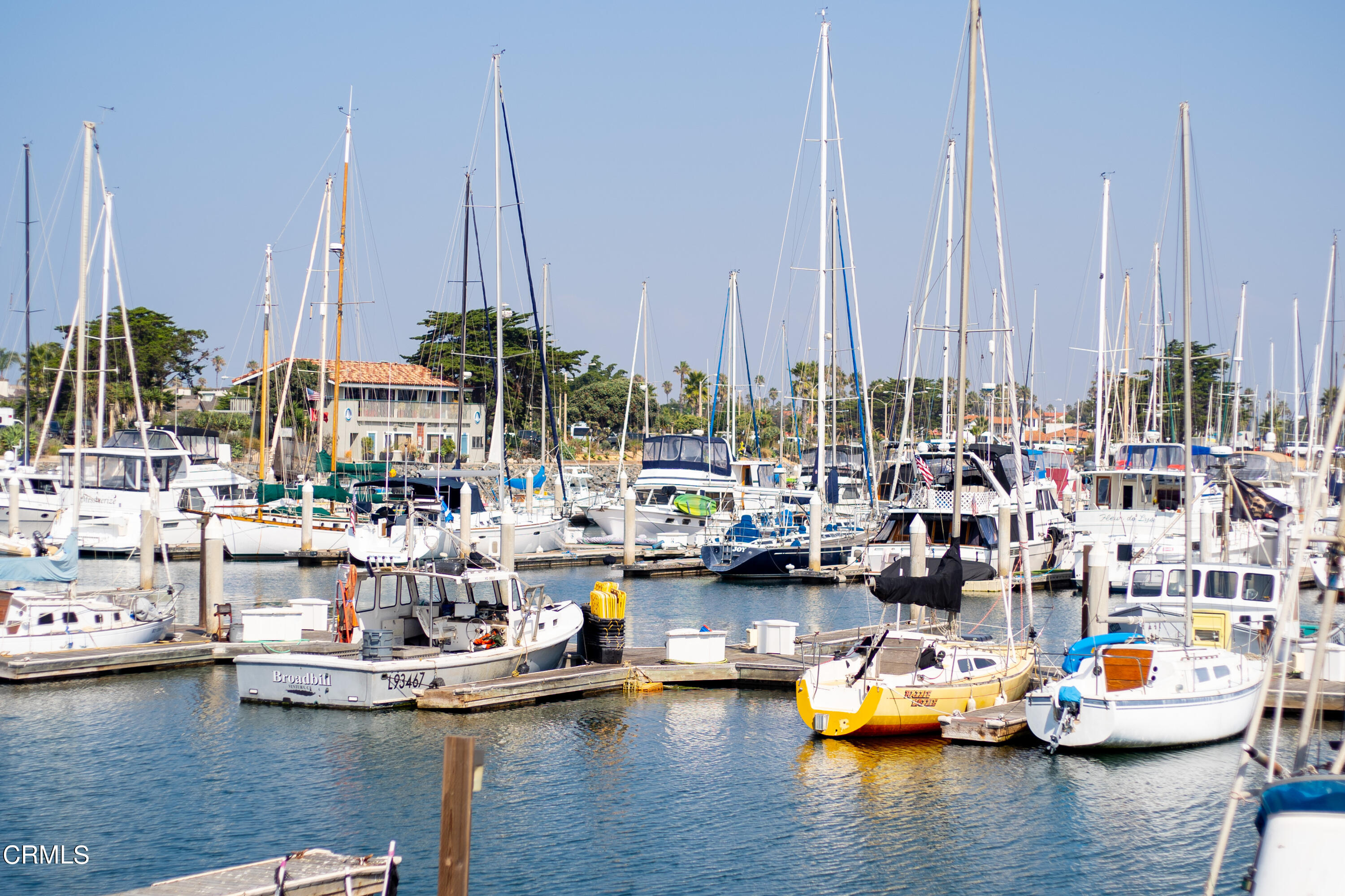 209 Ocean Drive Oxnard, CA 93035 - Photo 46 of 49 a view of a lake with boats next to a bridge