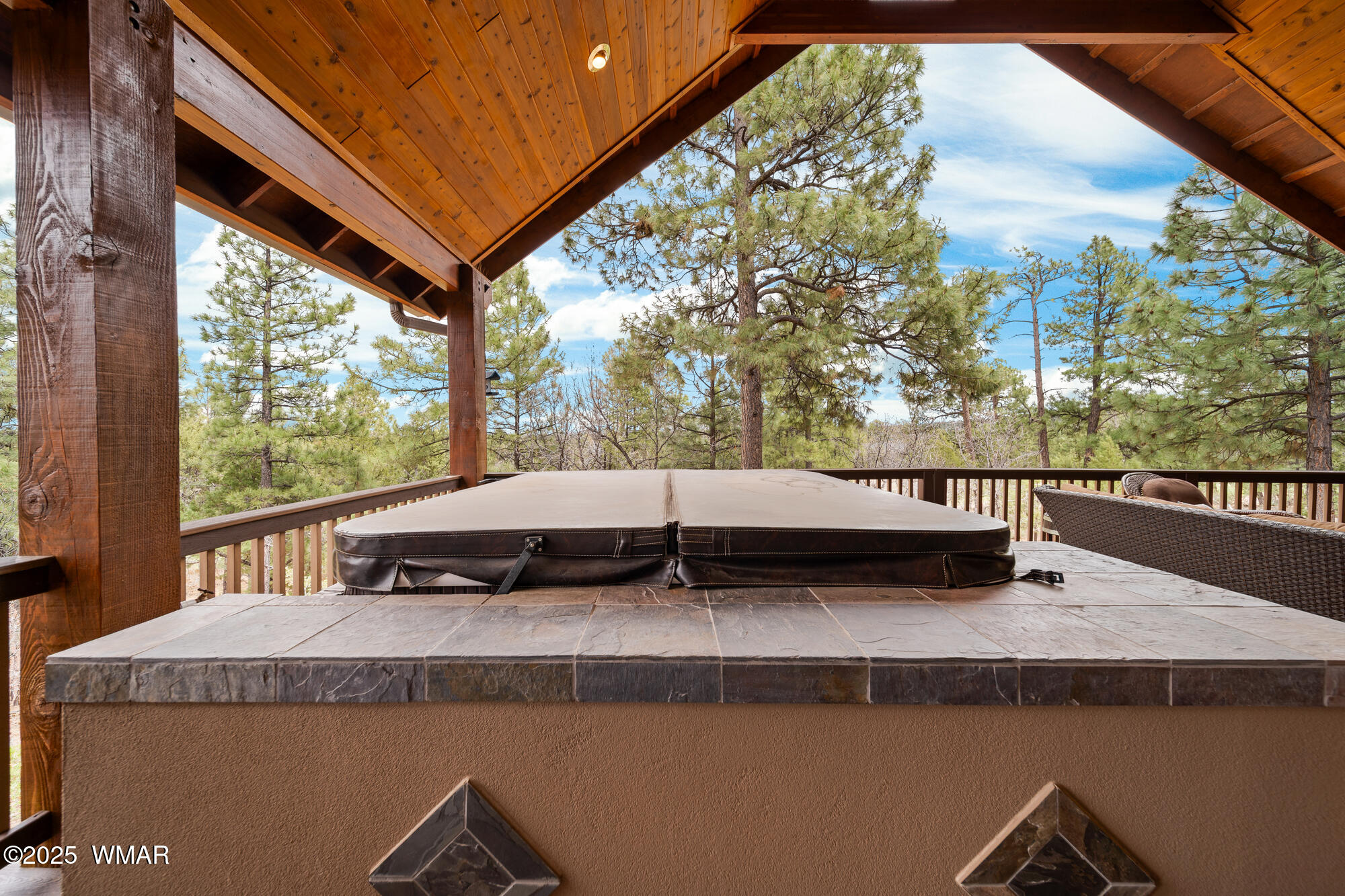 1621 Gambel Oak Road Show Low, AZ 85901 - Photo 42 of 50 Hot Tub w View
