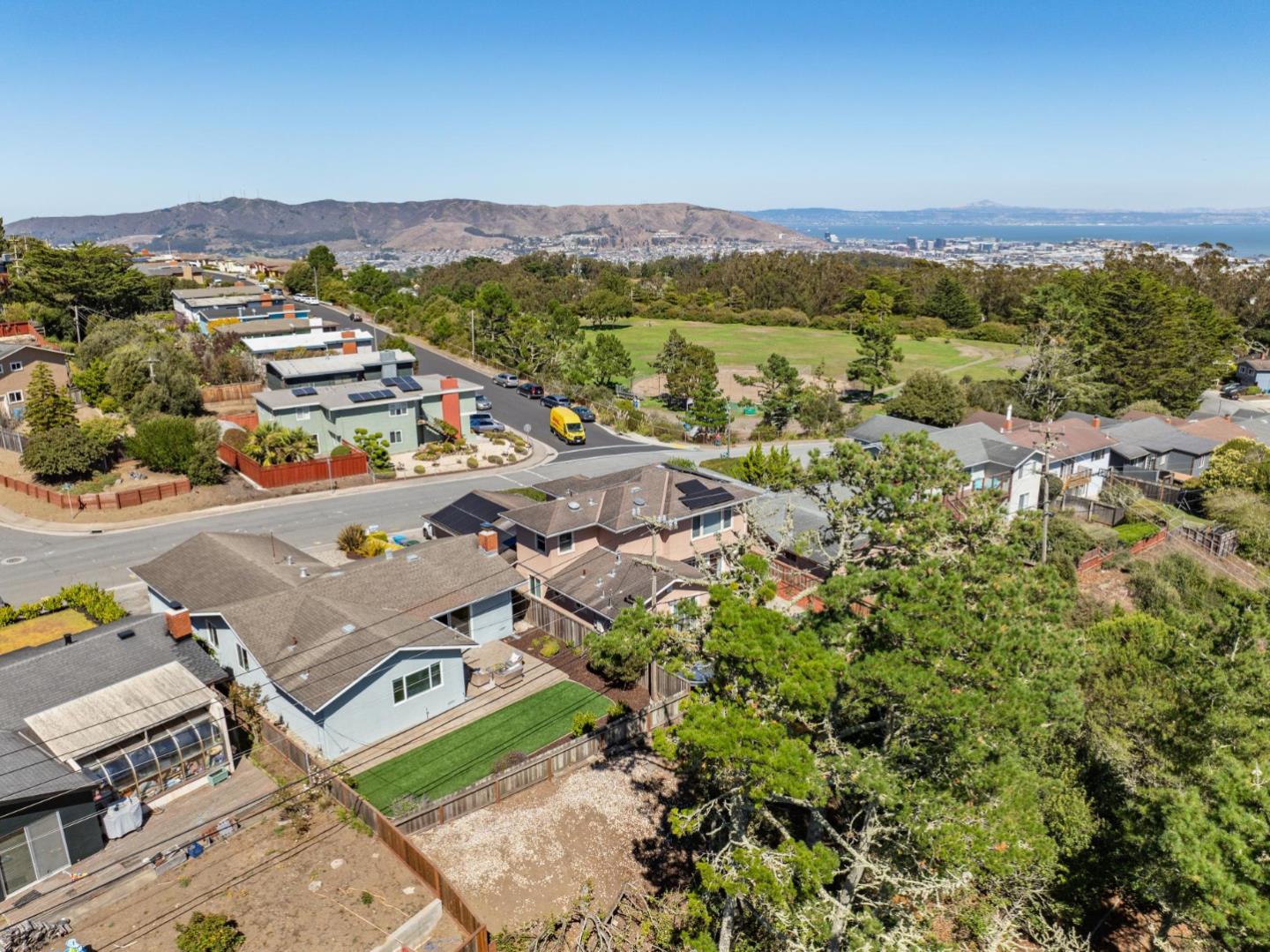 3230 Longview Drive San Bruno, CA 94066 - Photo 22 of 23 an aerial view of residential house with outdoor space