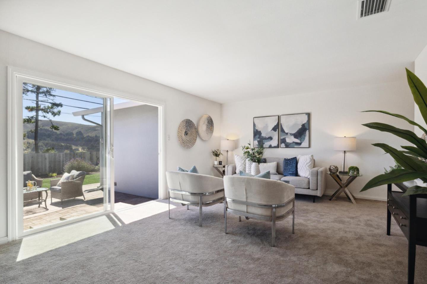 3230 Longview Drive San Bruno, CA 94066 - Photo 4 of 23 a living room with furniture and a potted plant