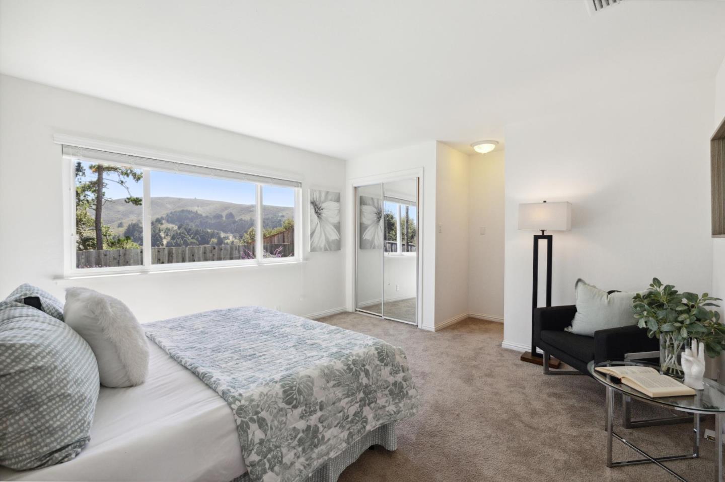 3230 Longview Drive San Bruno, CA 94066 - Photo 9 of 23 a living room with a bed furniture and a window