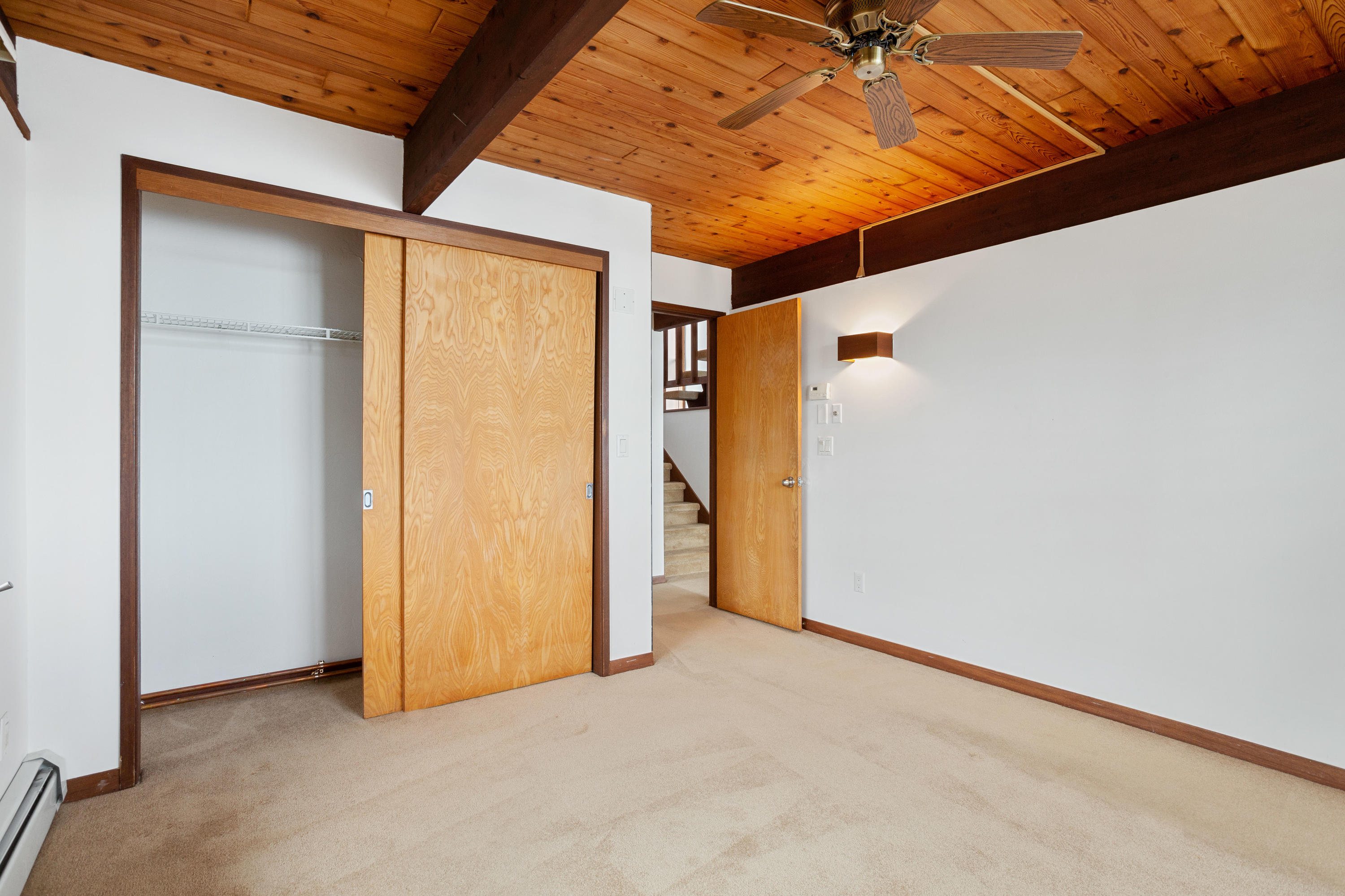 278 Huckins Neck Road Centerville, MA 02601 - Photo 41 of 52 a view of empty room with a ceiling fan