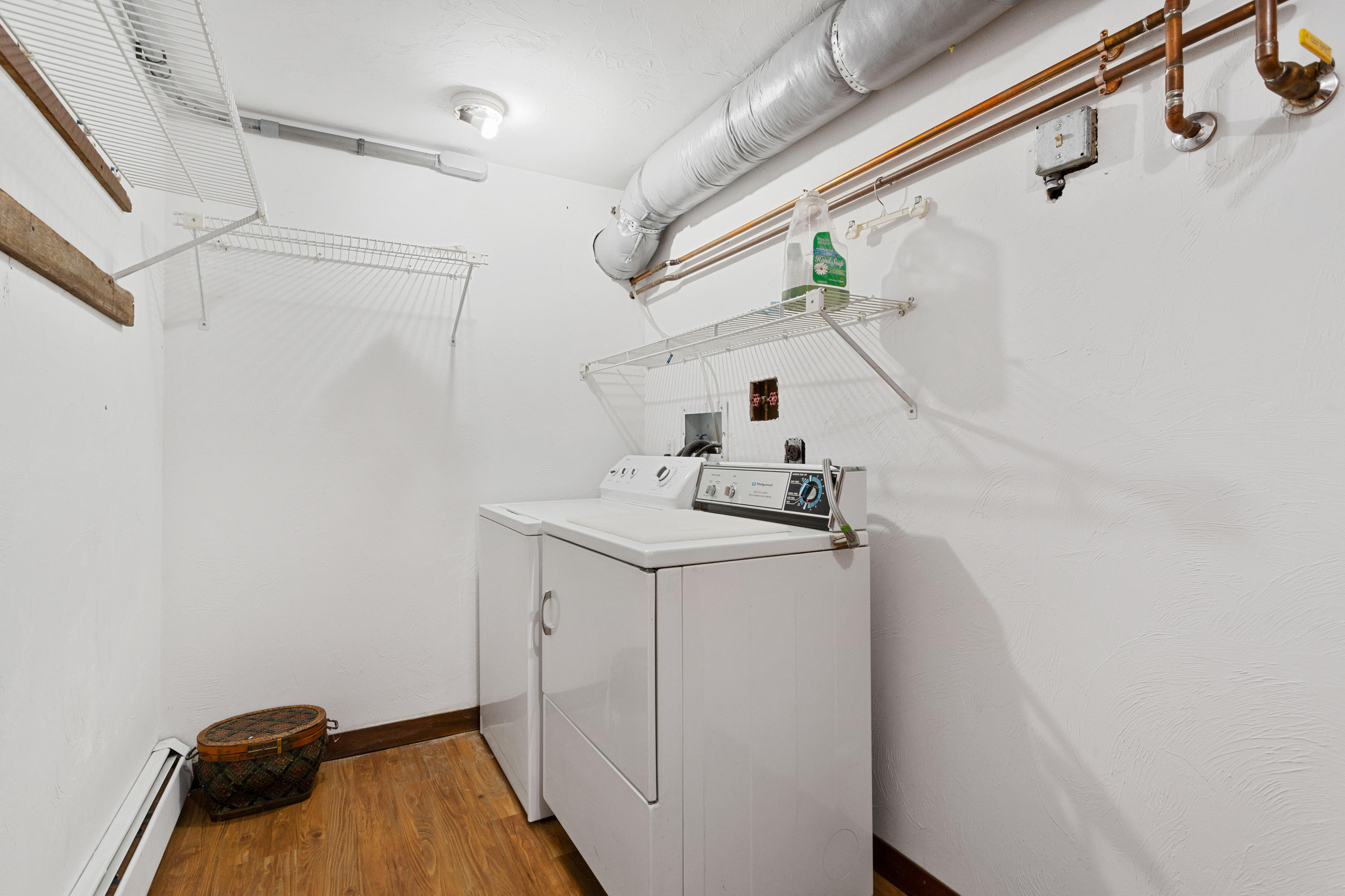 278 Huckins Neck Road Centerville, MA 02601 - Photo 47 of 52 a utility room with dryer and washer