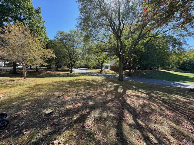 a view of street with trees