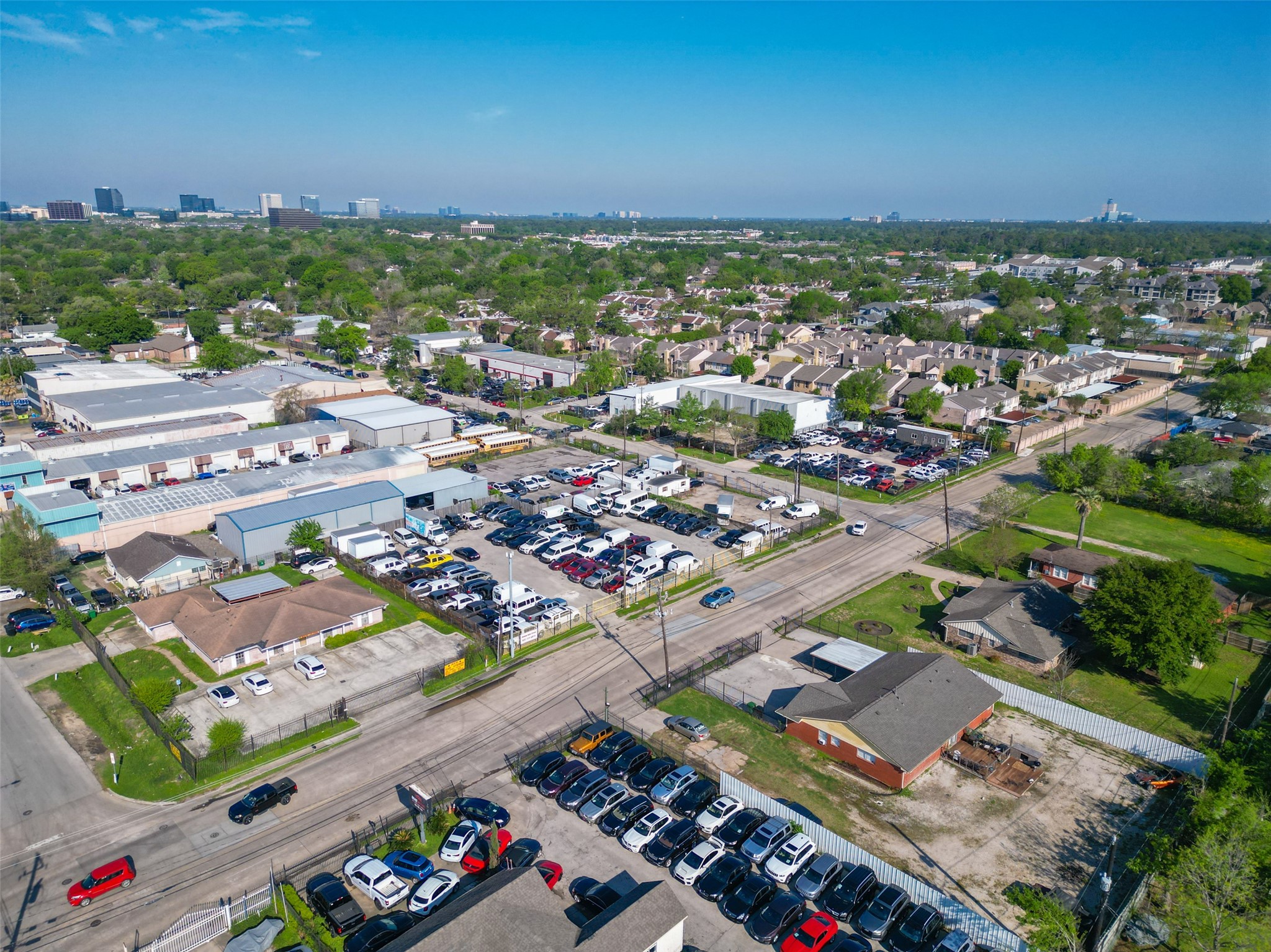 3222 Jarvis Street Houston, TX 77063 - Photo 22 of 31 an aerial view of a city