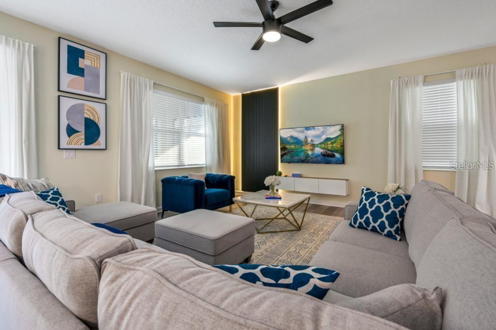 4532 Target Boulevard Kissimmee, FL 34746 - Photo 23 of 52 a living room with furniture and window
