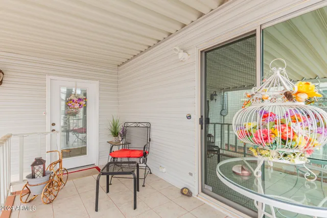 a room with musical instruments and air hockey table
