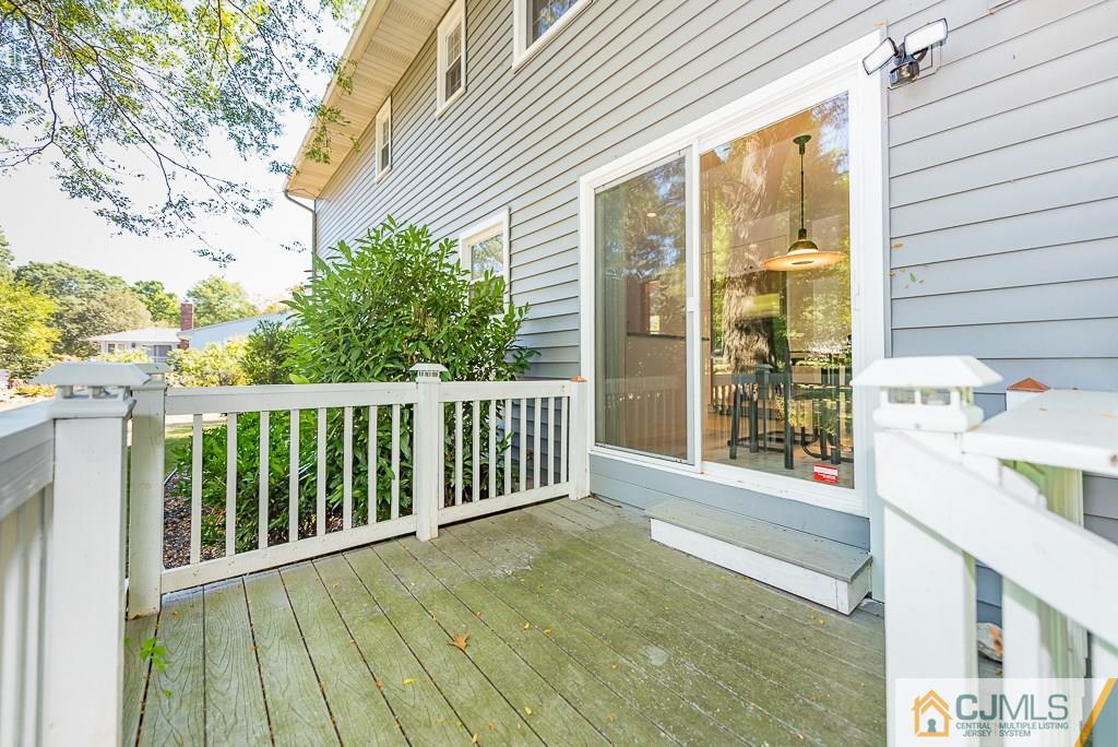 24 Taylor Road Princeton, NJ 08540 - Photo 24 of 25 a view of a balcony with wooden floor and fence