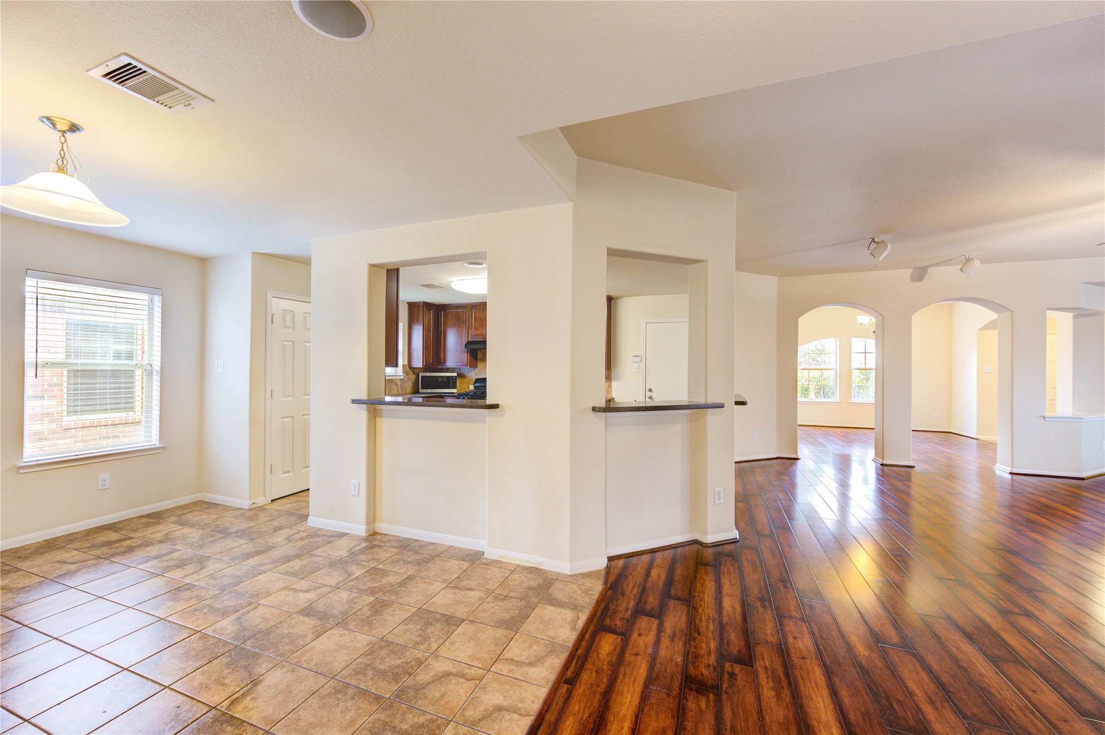 2922 Halcyon Time Trail Houston, TX 77045 - Photo 21 of 50 a view interior of a house with wooden floor