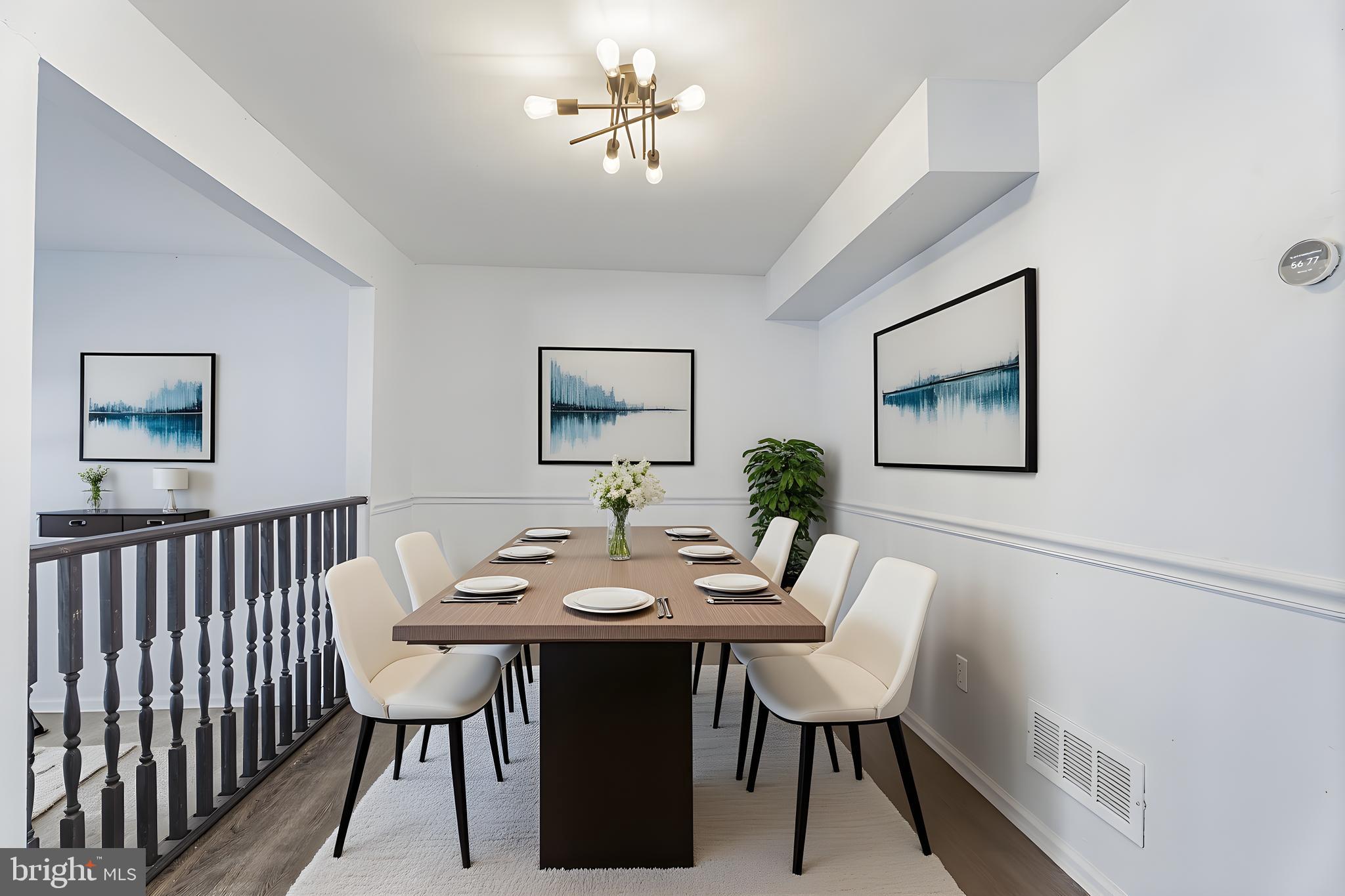 8 Bardia Court Rosedale, MD 21237 - Photo 11 of 37 Staged photo for dining room