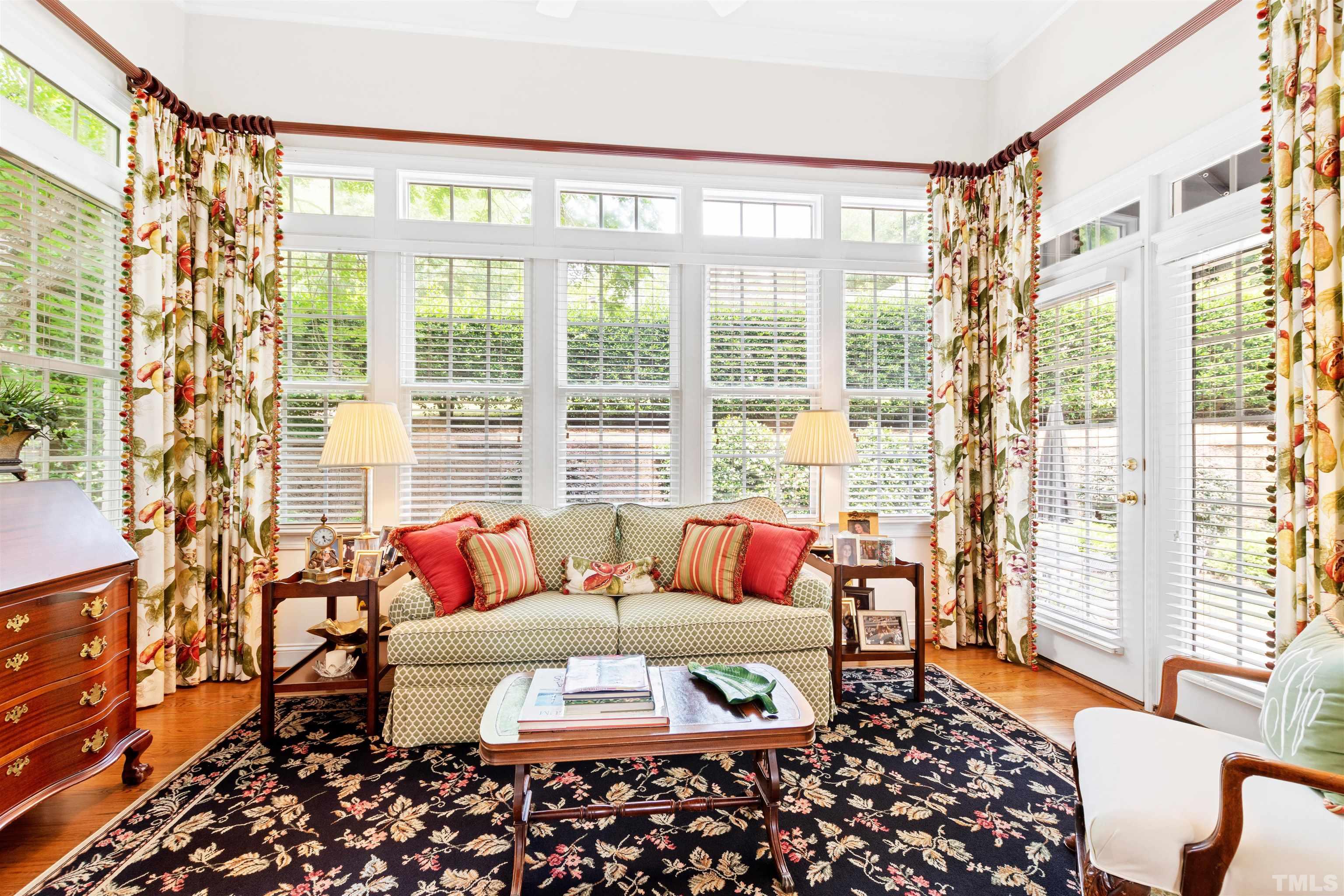 306 Lake Boone Trail Raleigh, NC 27608 - Photo 15 of 55 a living room with furniture and a large window