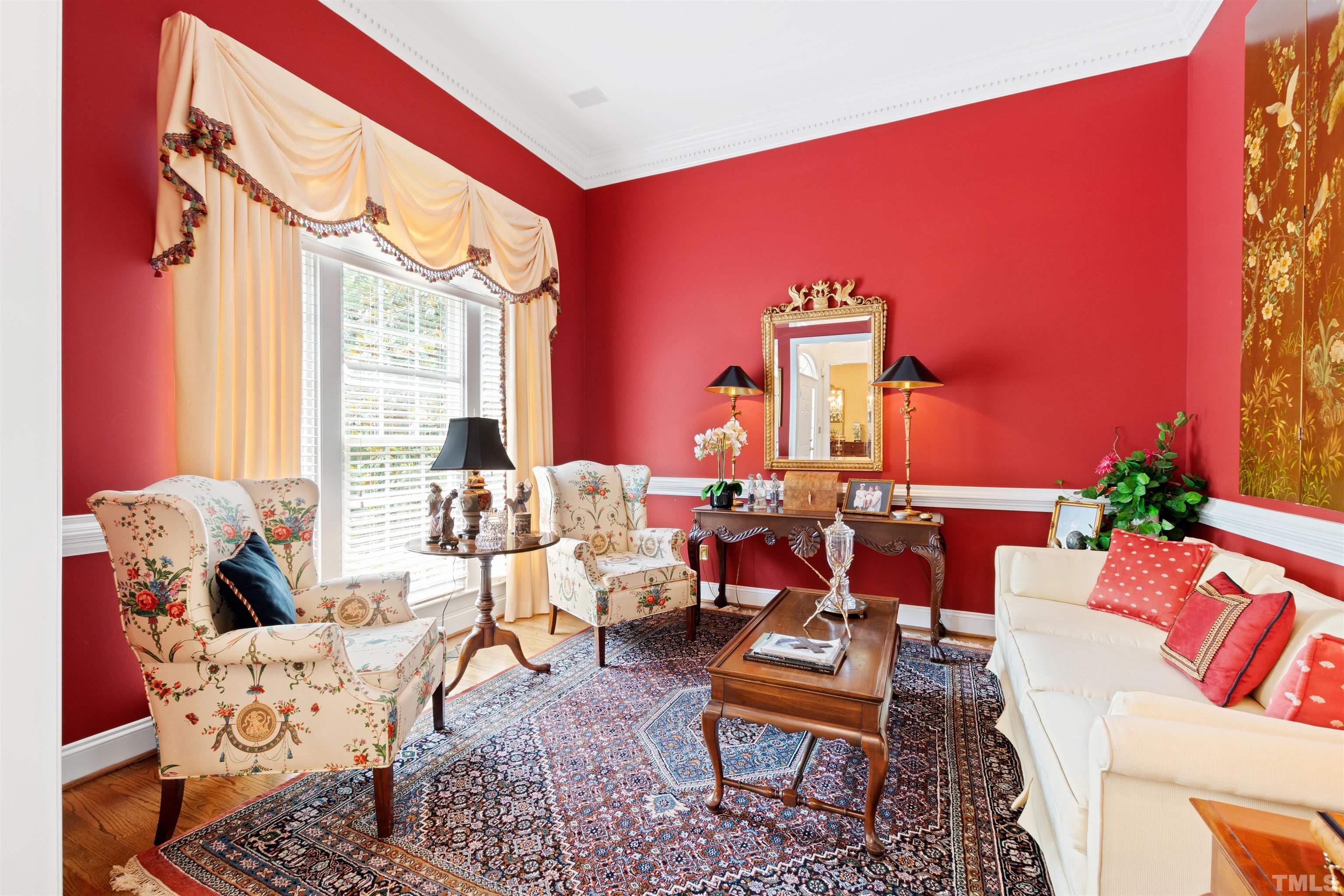 306 Lake Boone Trail Raleigh, NC 27608 - Photo 9 of 55 a living room with furniture and wooden floor