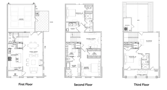 a view of a building with a swimming pool